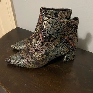 Alex Marie Tionna Block Heel Booties
